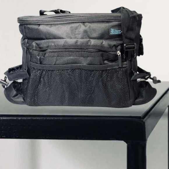 🆕 Insulated‎ Tote-on-the-Go Storage Organization Black - Picture 6 of 7